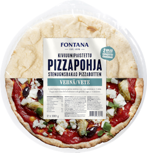 Fontana kiviuuni pizzapohja vehnä 2/360g