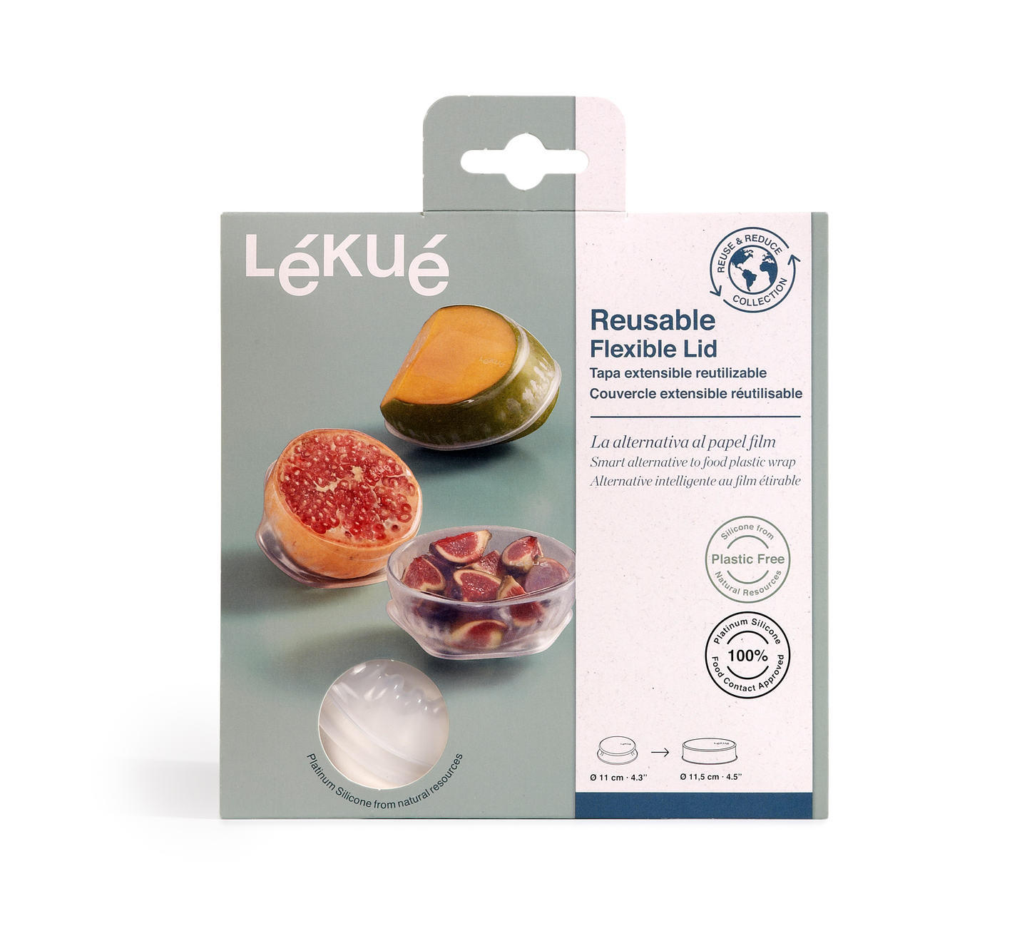 Lekue silikonikansi venyvä 11,5 cm