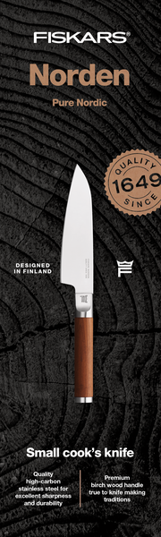 Fiskars Norden pieni kokinveitsi 12cm