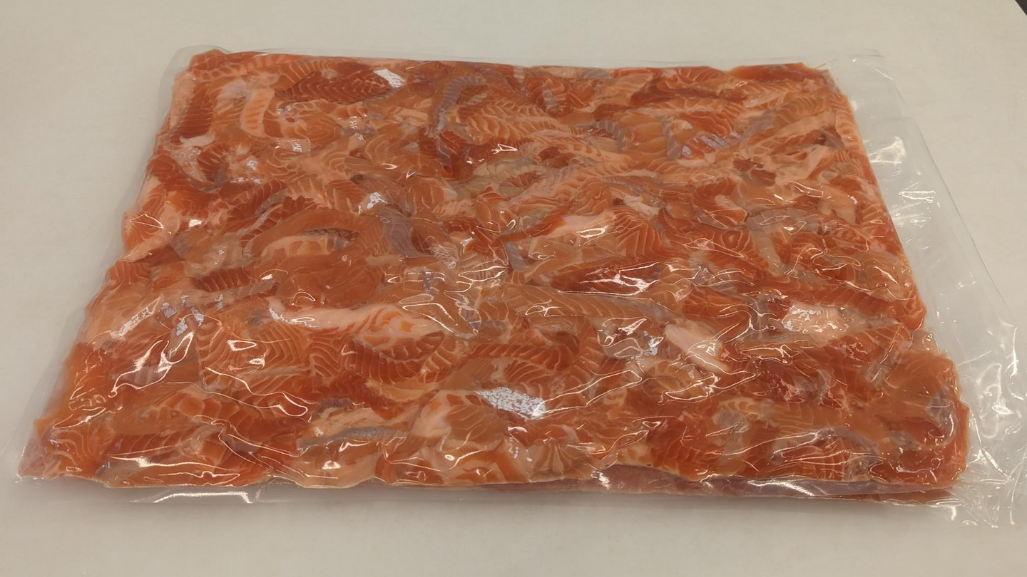 Kautta rantain kirjolohisuikale nahaton ruodoton n. 1x1x10cm n. 13g/5kg pakaste