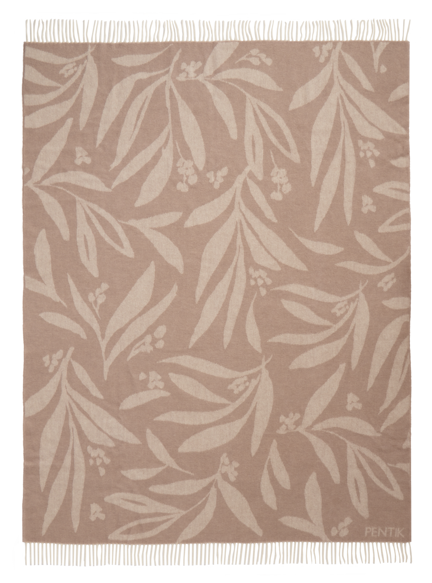 Pentik Sypressi torkkupeitto 130x170 cm villaa