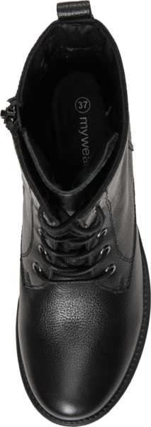 mywear naisten nahkamaiharit Macy musta