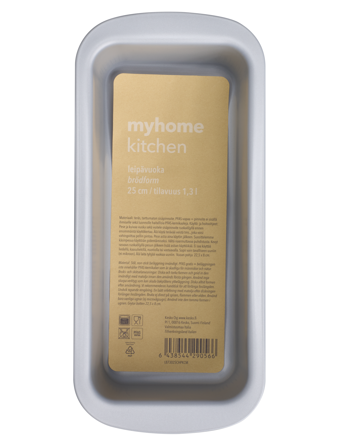 myhome  leipävuoka 25 cm