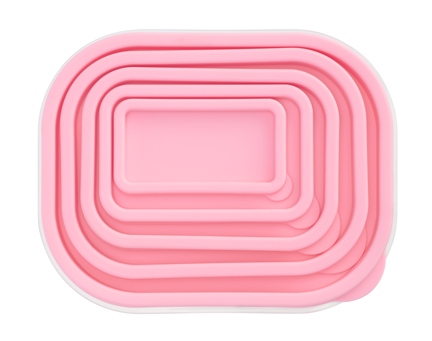 myhome ruoansäilytysrasiasetti 5 kpl/pkt vaaleanpunainen