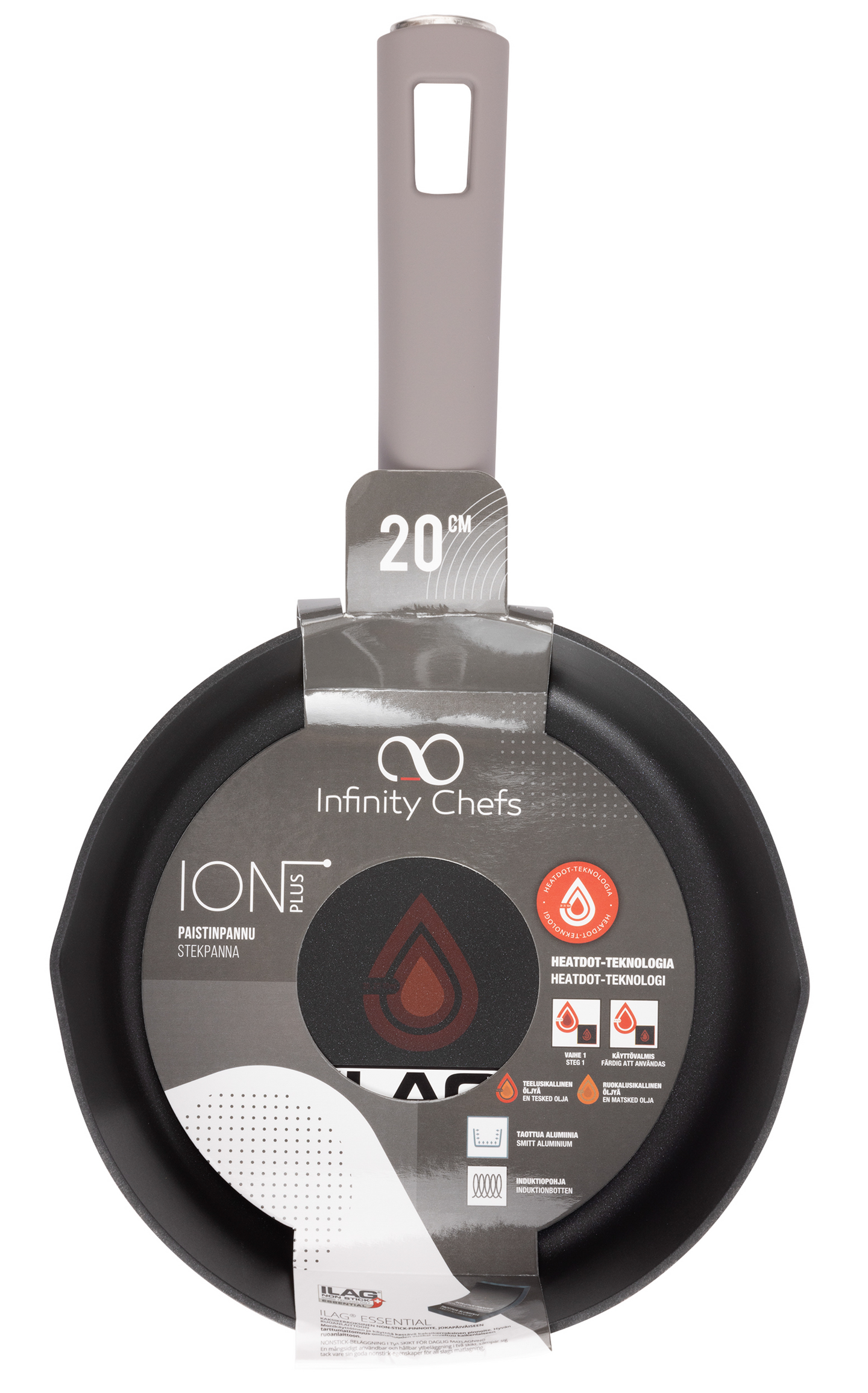 Infinity Chefs Ion Plus paistinpannu 20