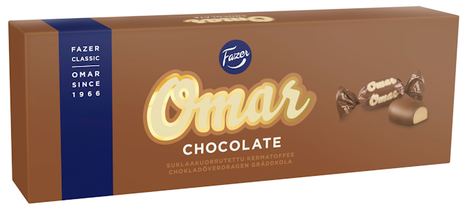 Omar kermatoffee 320g suklaa PUOLILAVA