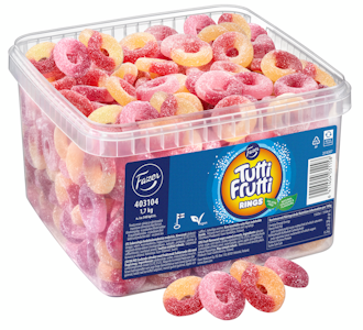 Fazer Tutti Frutti Rings 1,7kg