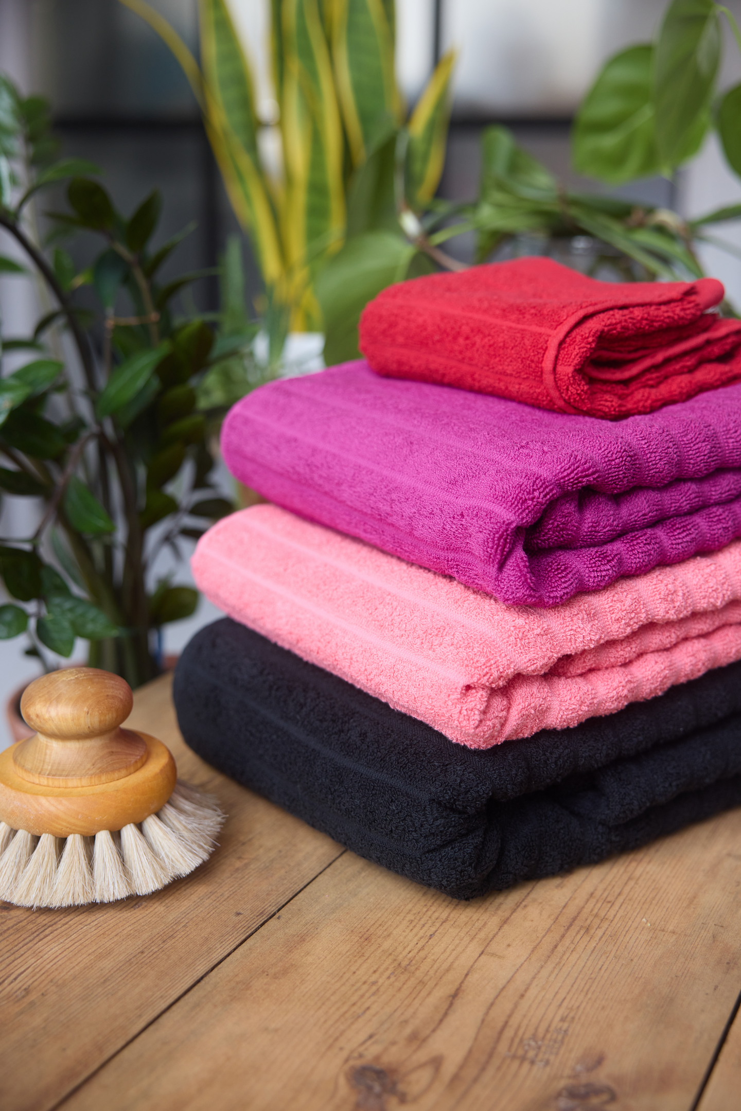 Finlayson Reilu käsipyyhe 50x70 cm fuksia