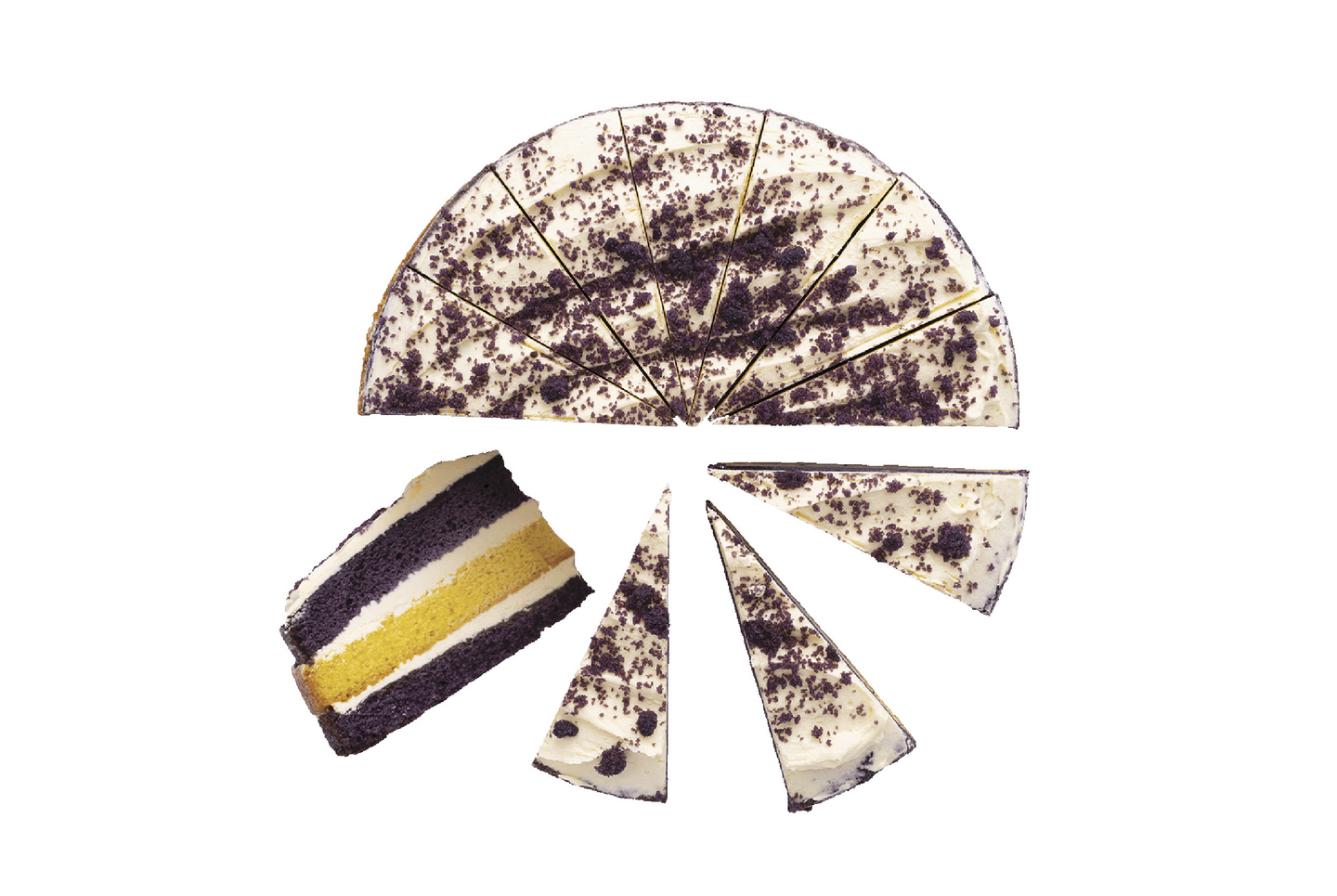 Europicnic Passion Martini -kakku 1602g/14 palaa pakaste