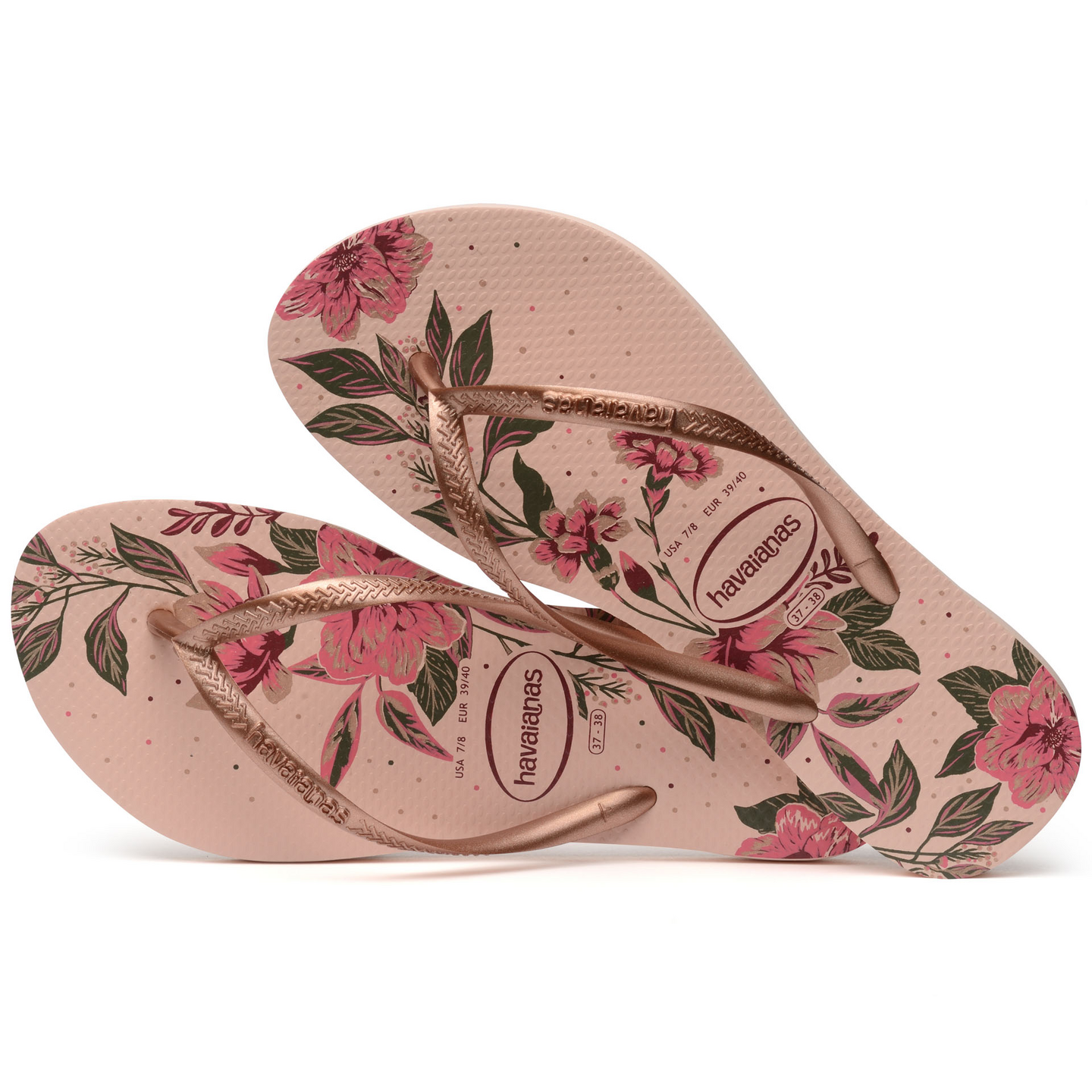 Havaianas Slim naisten varvassandaalit kukkakuosi