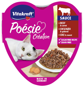 Vitakraft Poésie nauta porkkanakastikkeessa 85g