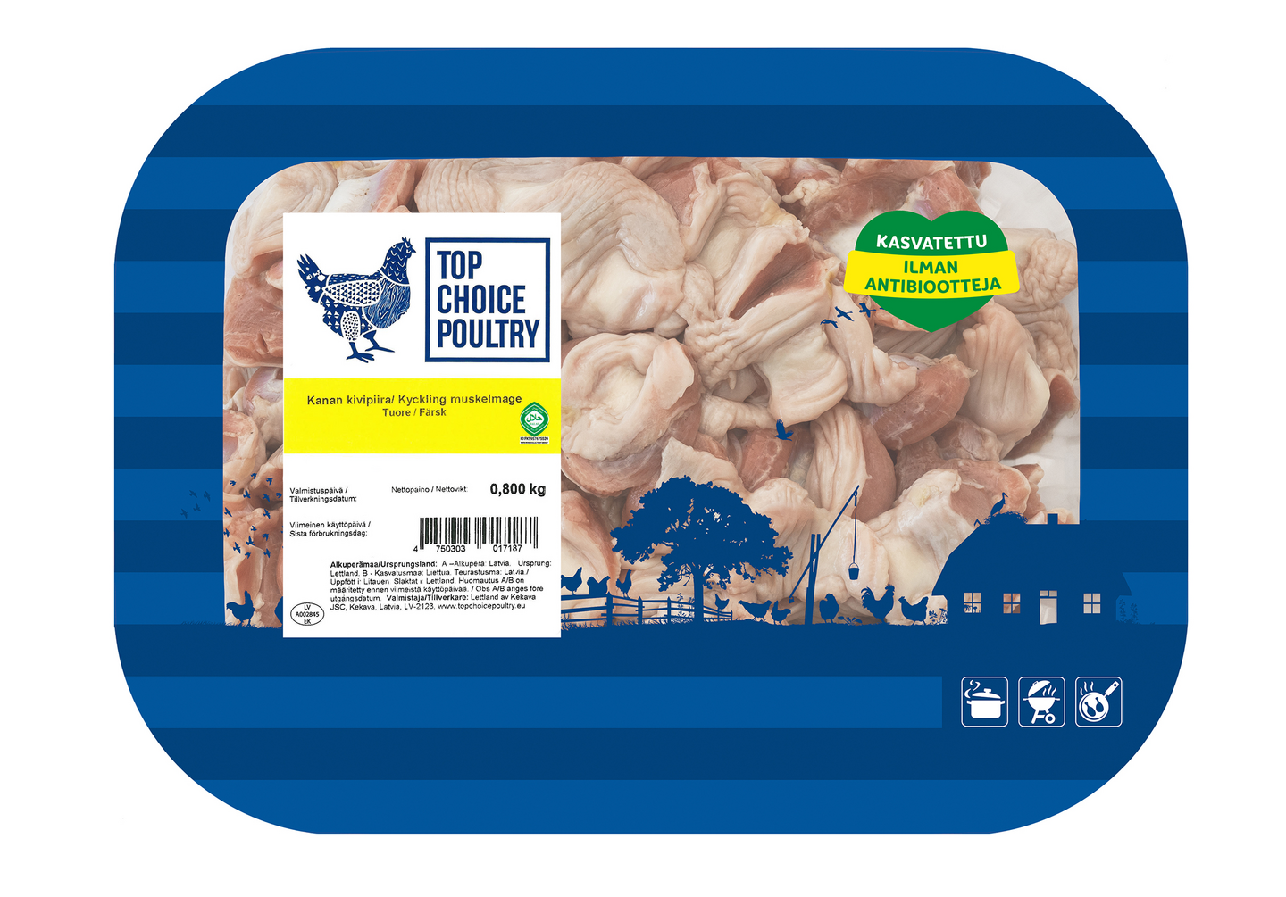 Top Choice poultry Kanan kivipiira 800 g