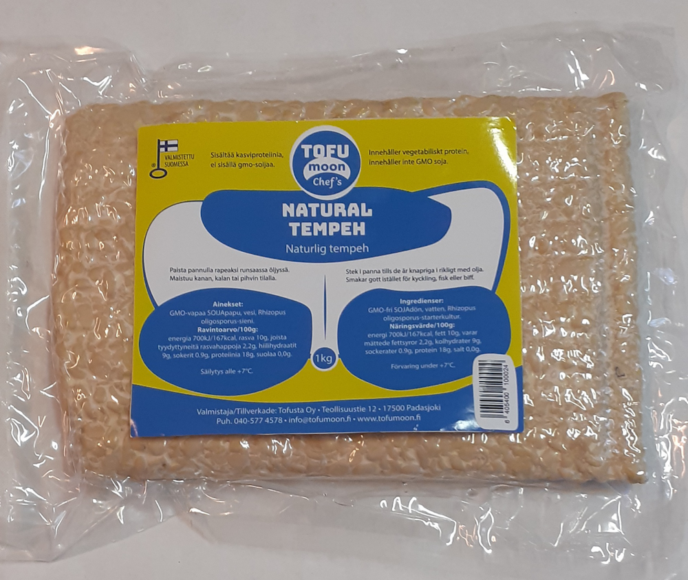 Tofumoon Chef´s Natural Tempeh 1kg — HoReCatukku Kespro