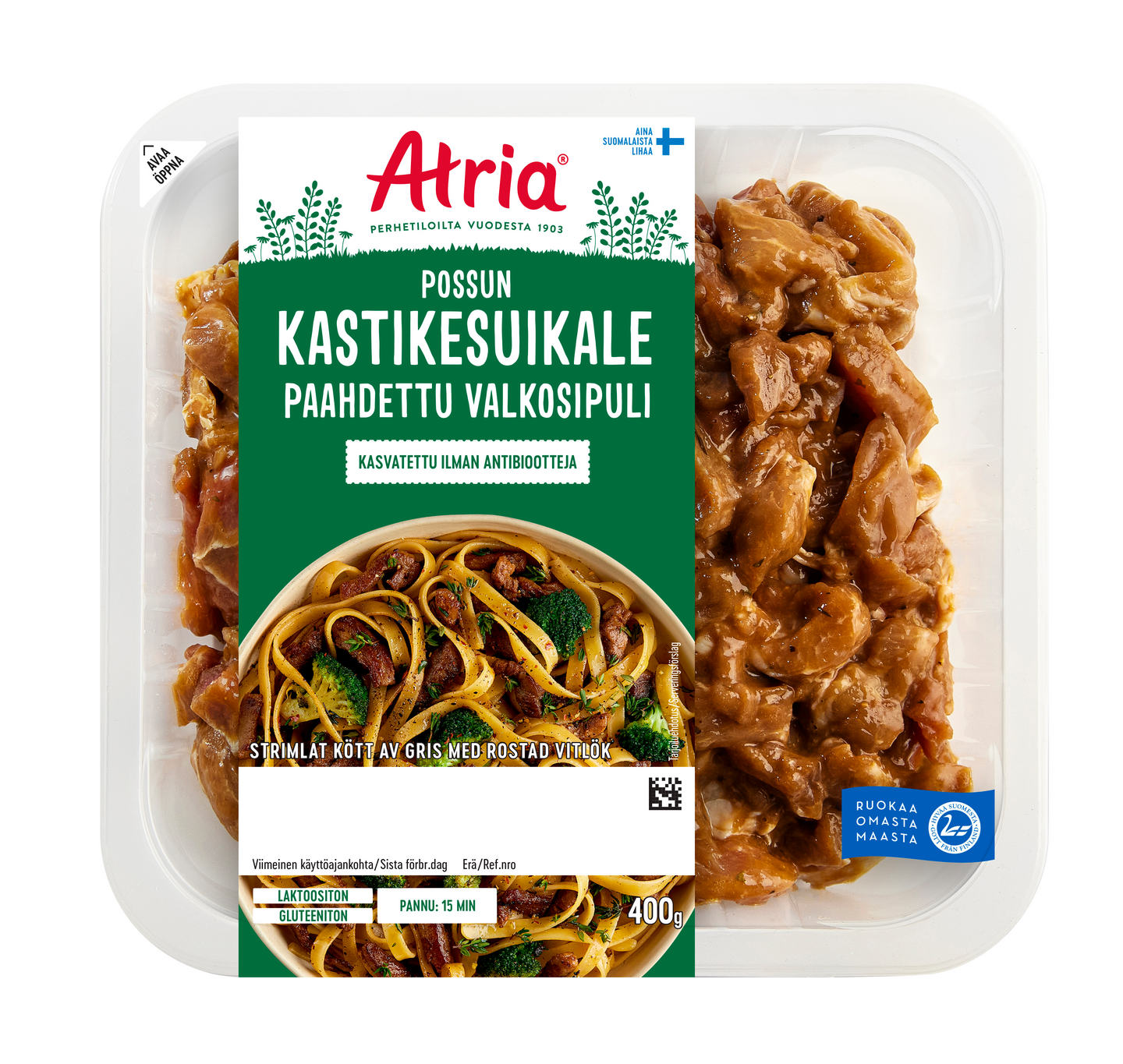 Atria Possun kastikesuikale paahdettu valkosipuli 400 g