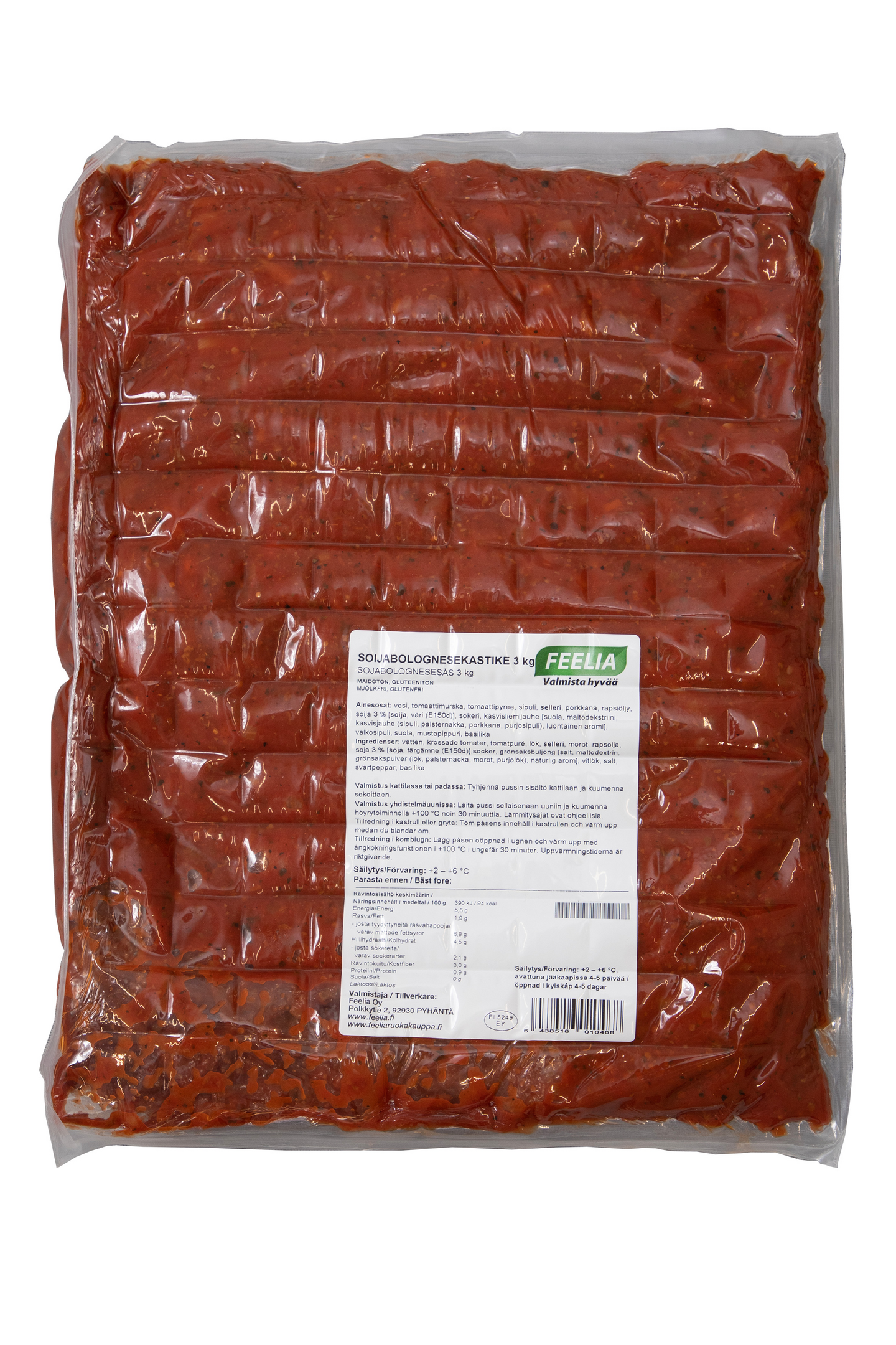 Feelia Soijabolognesekastike 3kg