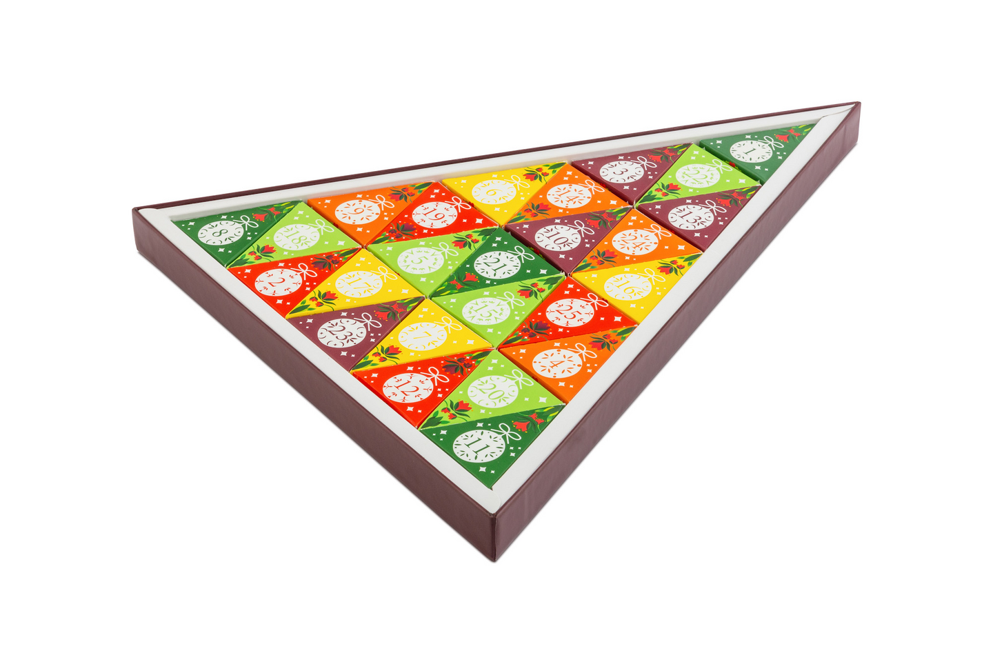 English Tea Shop Teejoulukalenteri punainen pyramidi 50g luomu