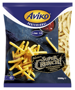 Aviko supercrunch 9,5mm ranskanperuna 2,5kg pakaste