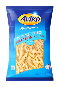 Aviko Pommes Frites Selection Kebab Ranskanperuna 9,5mm 2,5kg pakaste