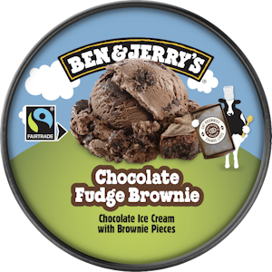 Ben&Jerry's jäätelö 465ml/408g chocolate fudge Brownie