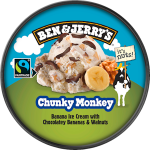 Ben & Jerry's Chunky Monkey Jäätelö 465 ml