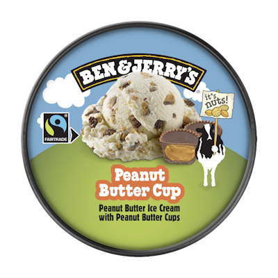 Ben & Jerry's jäätelö 465ml/425g Peanut Butter Cup