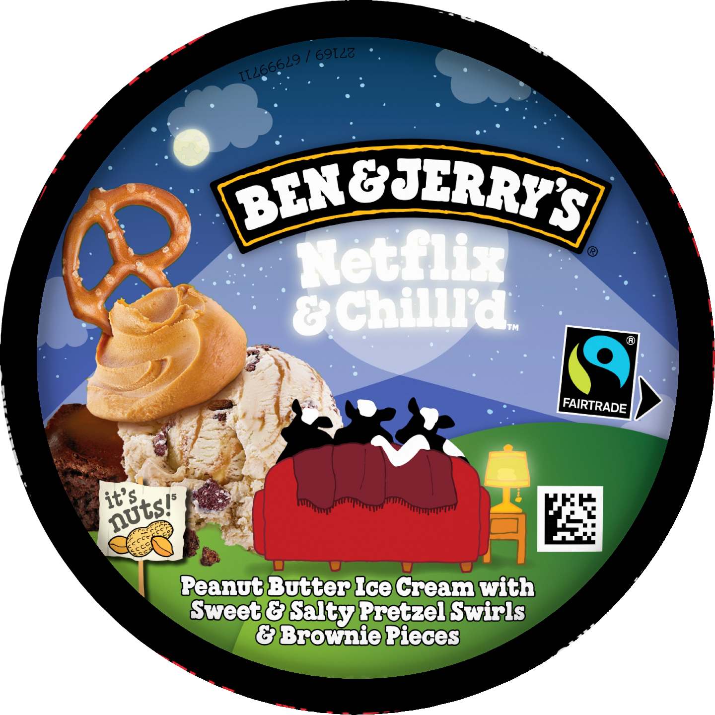 Ben&Jerry's jäätelö 465ml/405g Netflix&Chilll'd