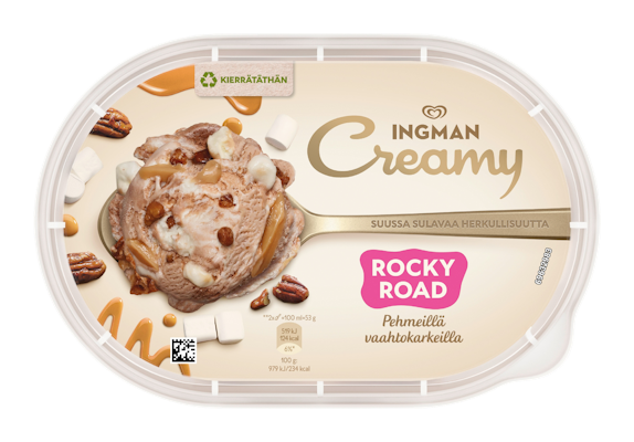 Ingman Creamy 850ml Rocky Road pa