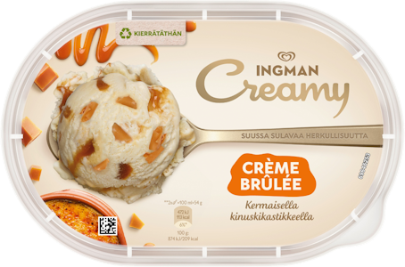 Ingman Creamy 0,85L Crème brûlée pa