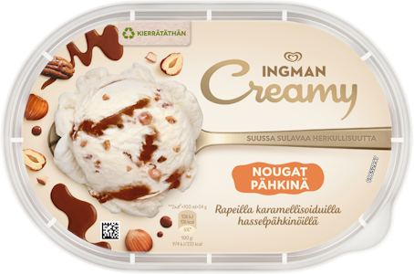 Ingman Creamy 850ml nougat 456g