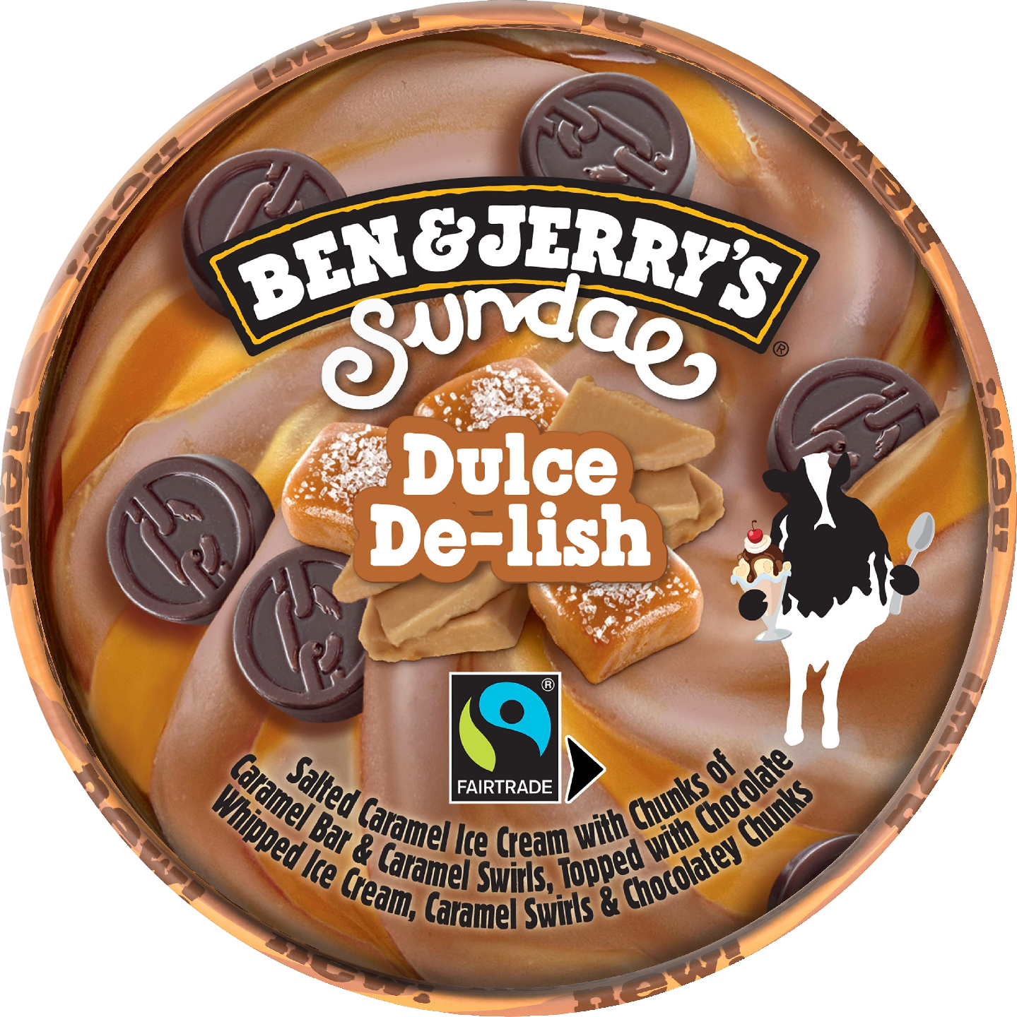 Ben&Jerry's jäätelö 427ml Sundae Dulce De-Lish 345g