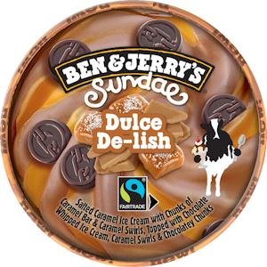 Ben&Jerry's jäätelö 427ml Sundae Dulce De-Lish 345g