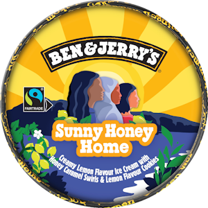 Ben&Jerry´s jäätelö Sunny Honey Home 465 ml/391g