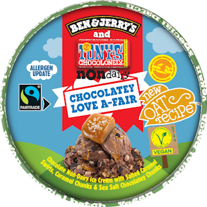 Ben & Jerry's Non-Dairy Chocolatey Love A-Fair Jäätelö 465ml/413g