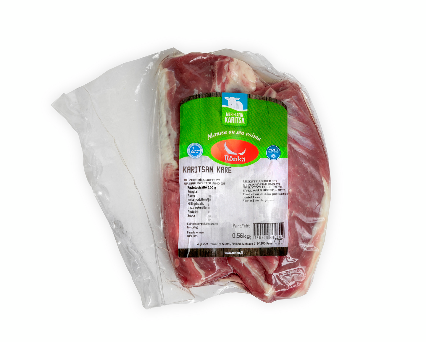 Meri-Lapin karitsan kare n. 500-700g pakaste