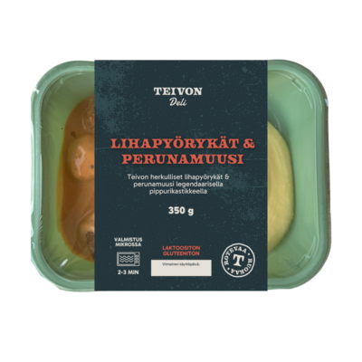 Teivon Deli Lihapyörykät ja muusi 350 g