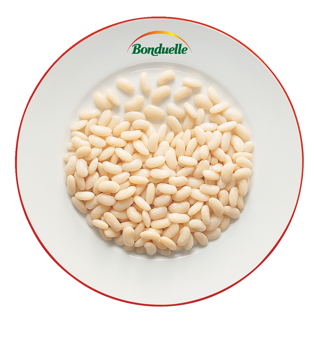 Bonduelle valkoinen papu 4kg/2,505kg suolaliemessä