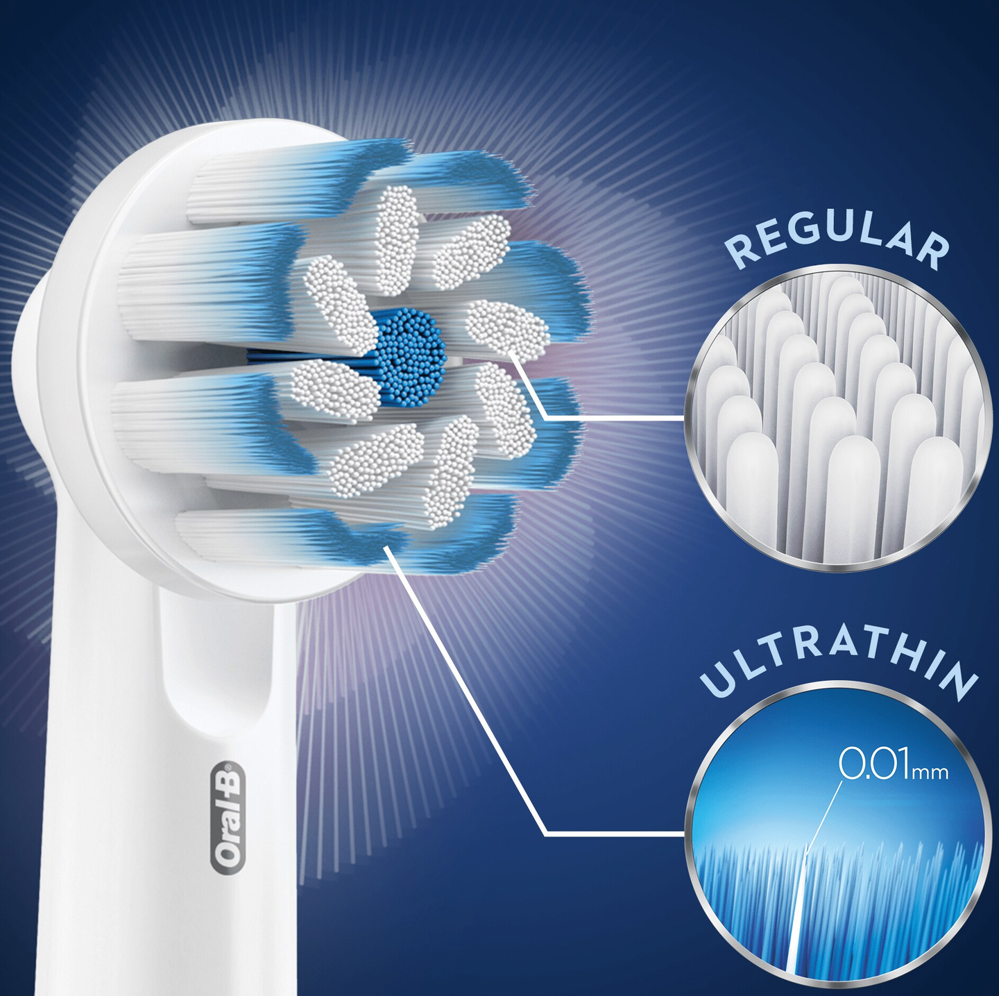 Oral-B Sensitive Clean -vaihtoharja, 6 kpl