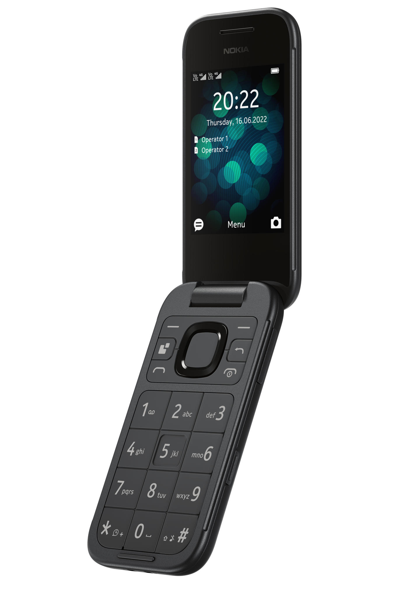 Nokia 2660 Flip simpukkapuhelin, musta