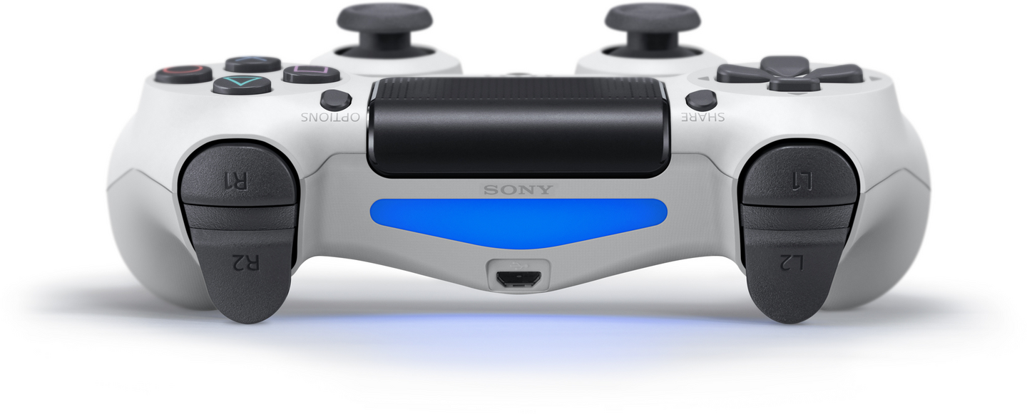 Sony PS4 DualShock 4 v2 Glacier White -peliohjain