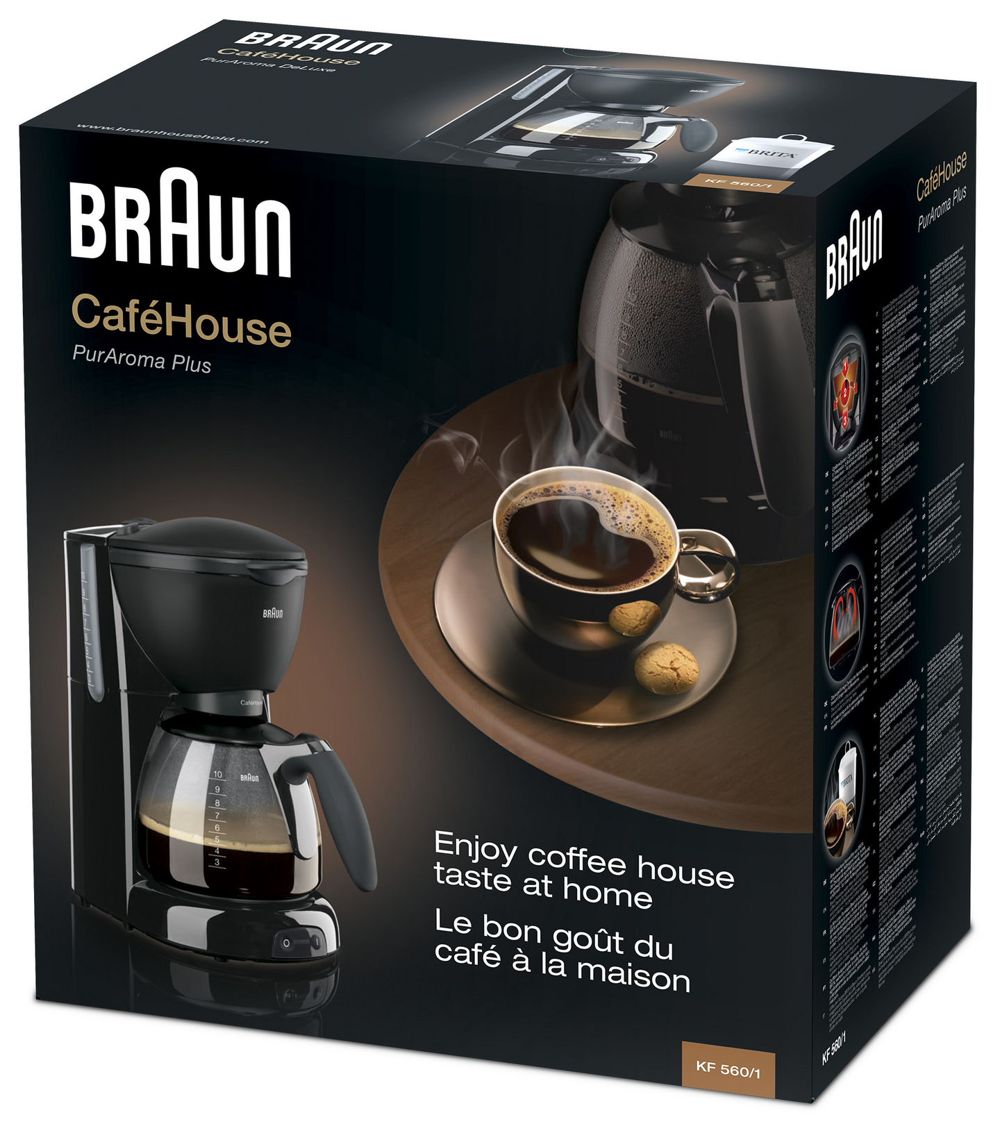 Braun CaféHouse PurAroma Plus KF560.1 -kahvinkeitin