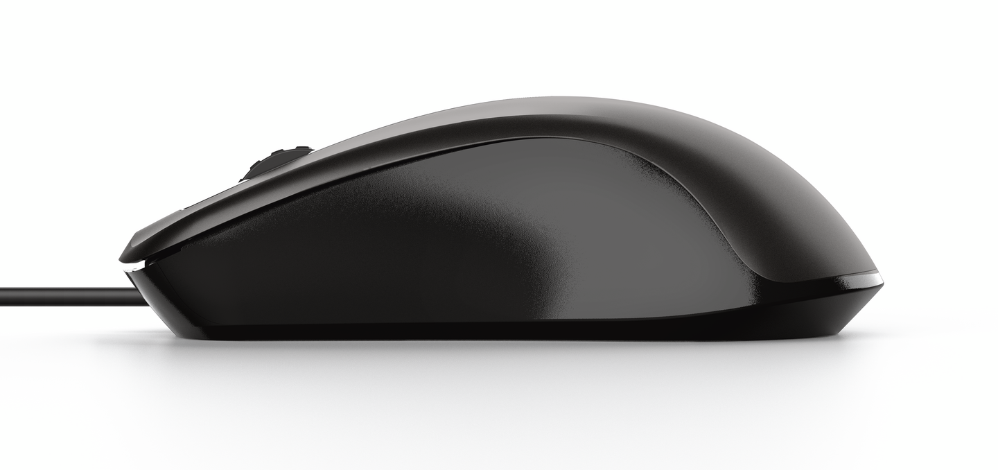 Trust Carve langallinen hiiri harmaa