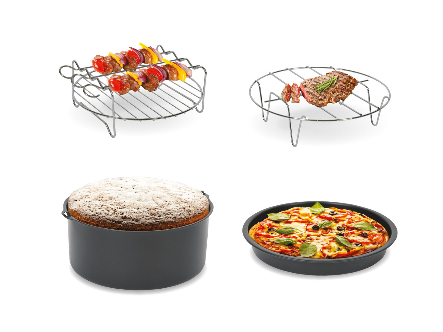 OBH Nordica Easy Fry Airfryer XL -lisäosasetti