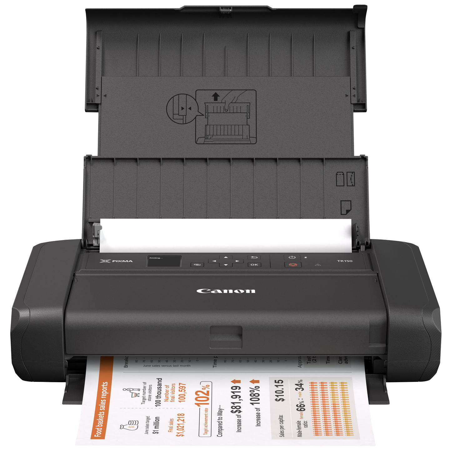 Canon Pixma TR150 -kannettava tulostin