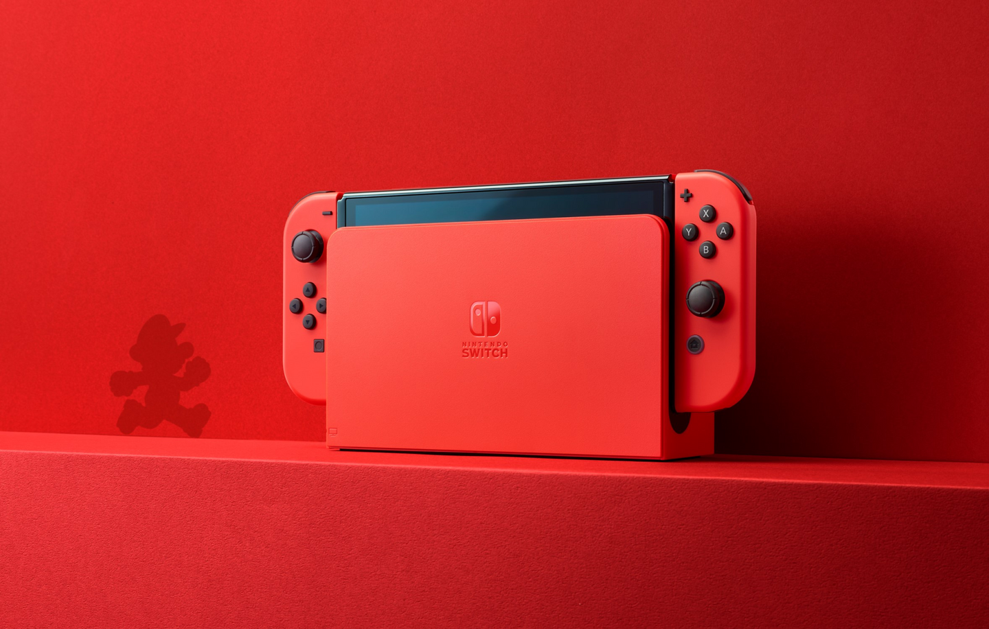 Nintendo Switch OLED Mario Red Edition -pelikonsoli