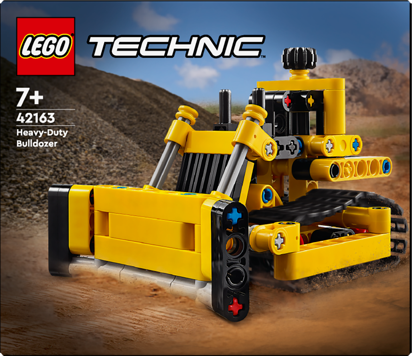 LEGO Technic 42163 Raskaan sarjan puskutraktori