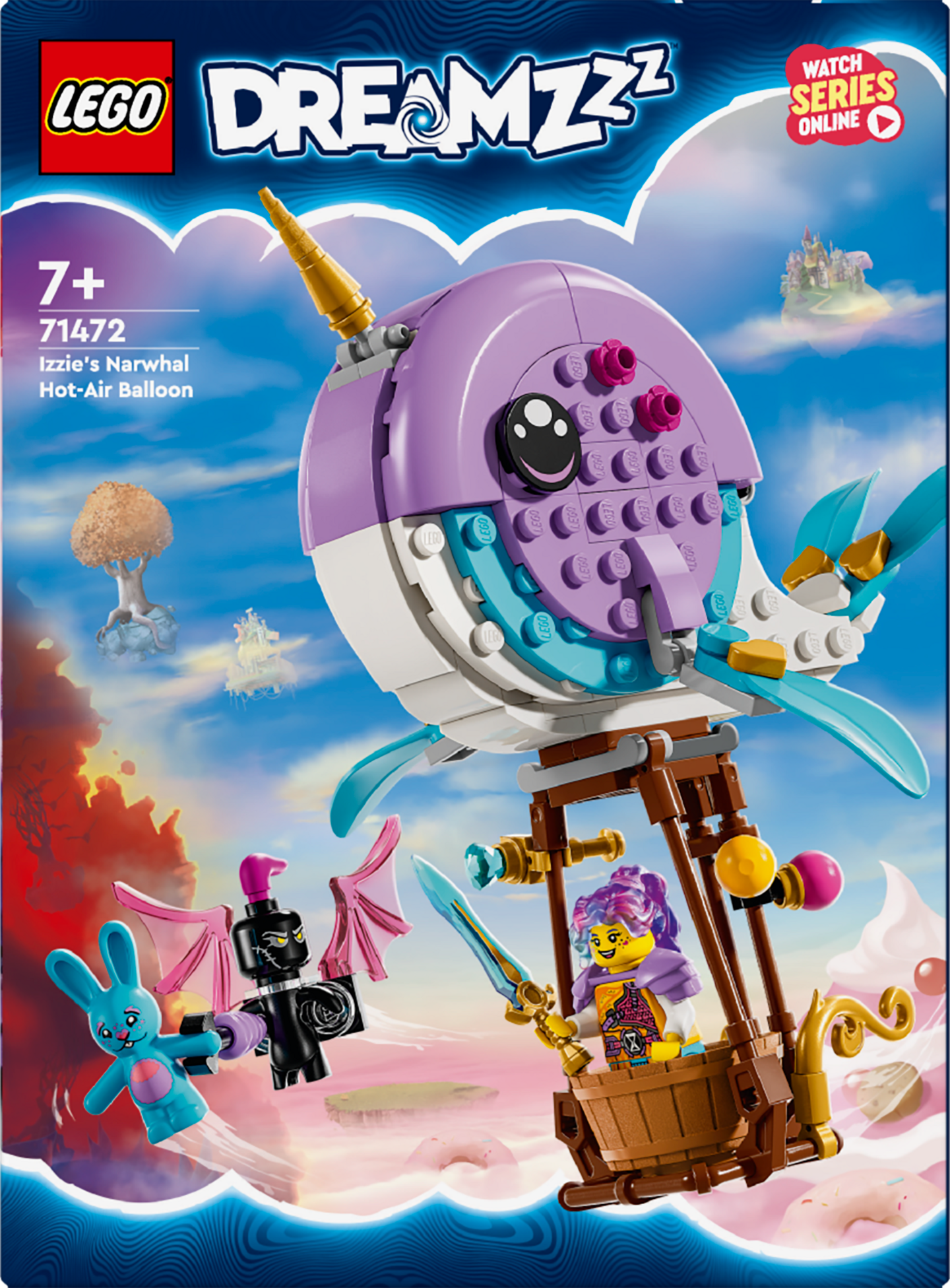 LEGO DREAMZzz 71472 Izzien sarvivalas-kuumailmapallo