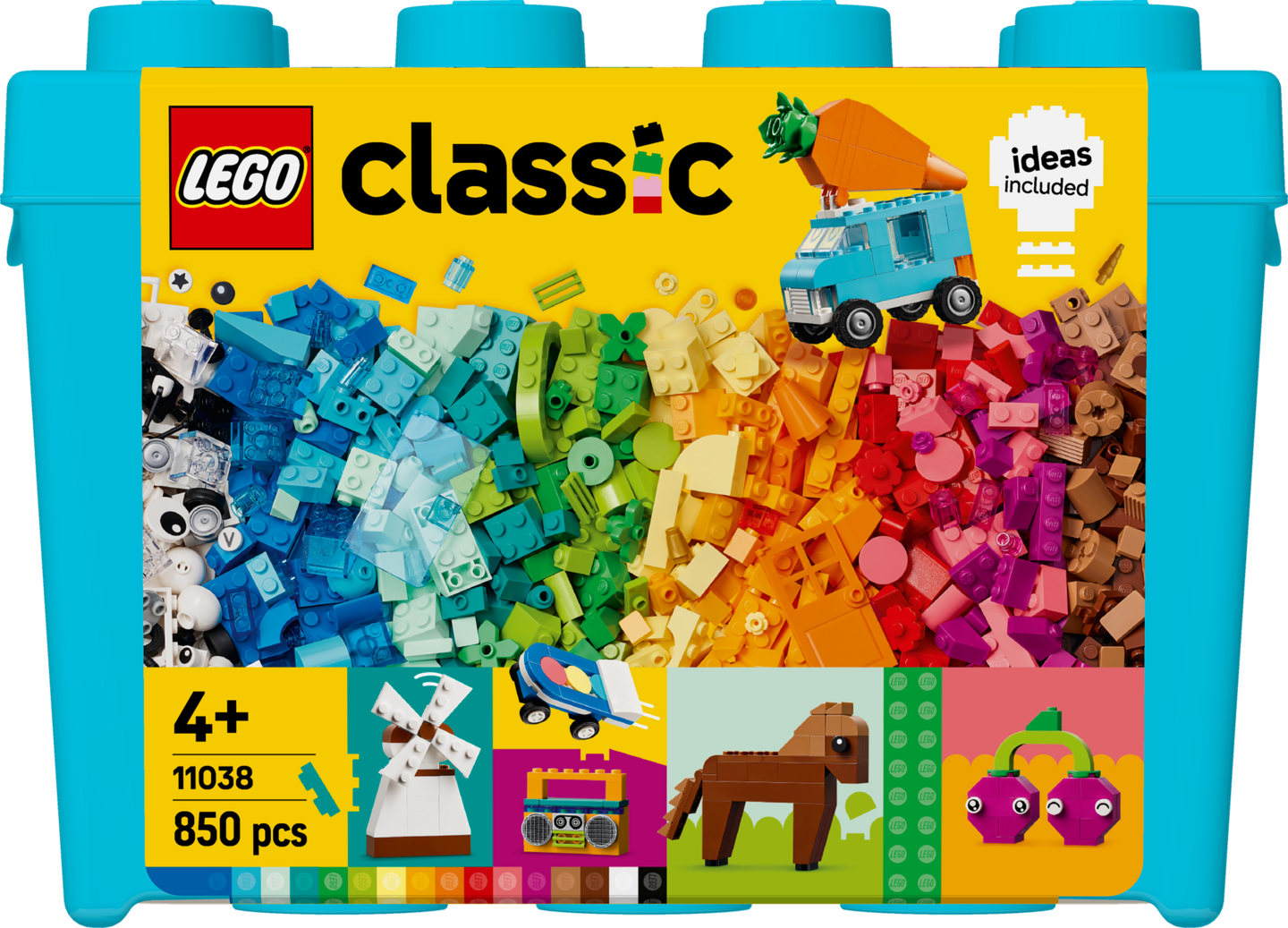 LEGO Classic 11038 Värikäs luova rakennuslaatikko