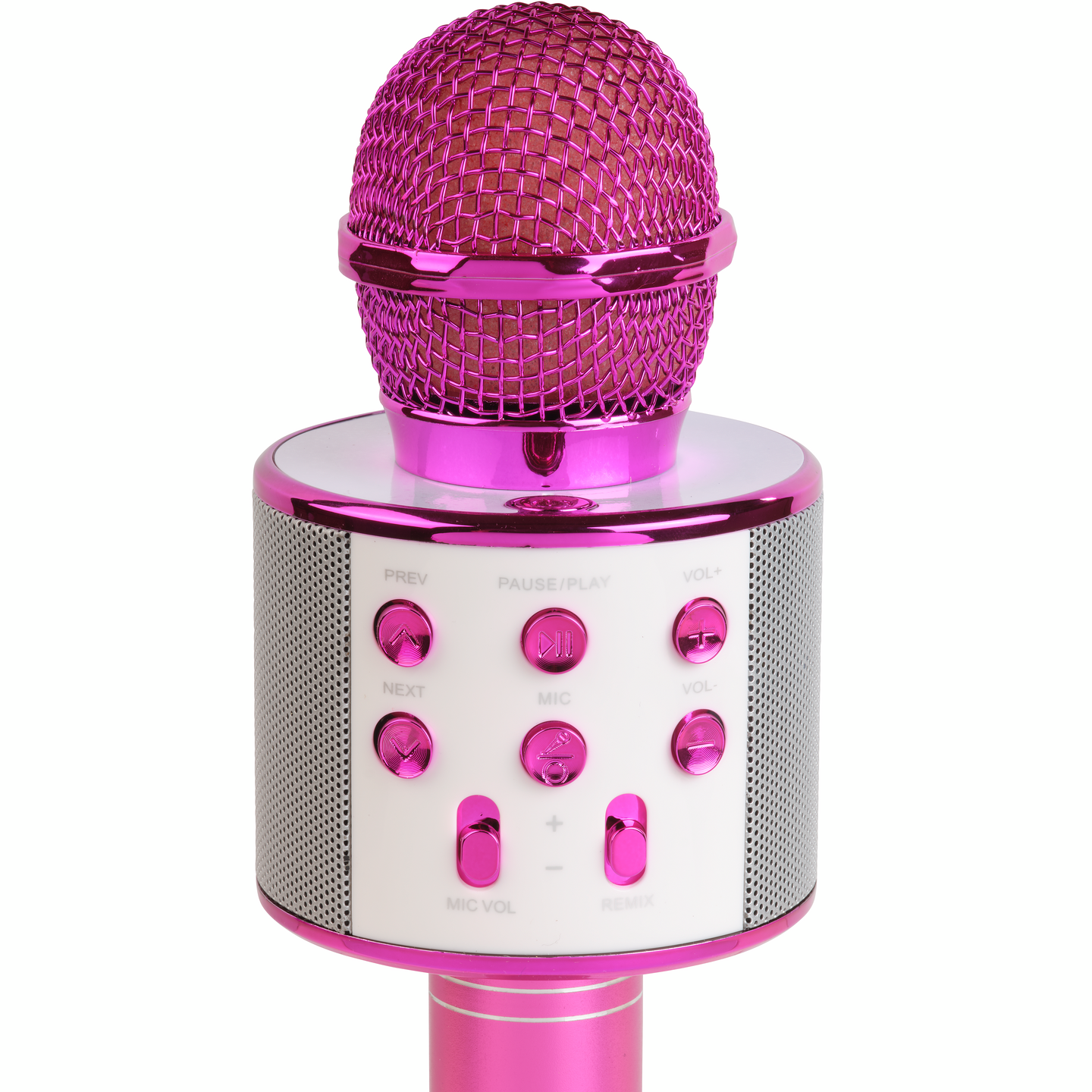 Denver KMS-20P -Bluetooth-karaokemikrofoni, pinkki