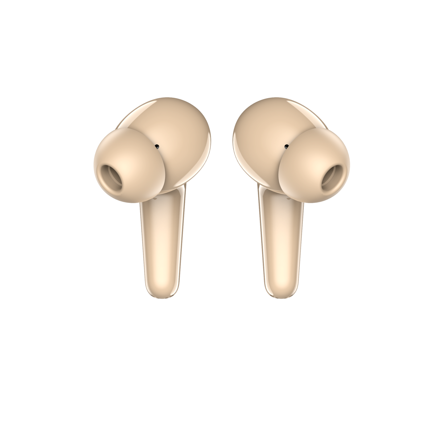 Denver TWE-48NU -langattomat nappikuulokkeet, beige