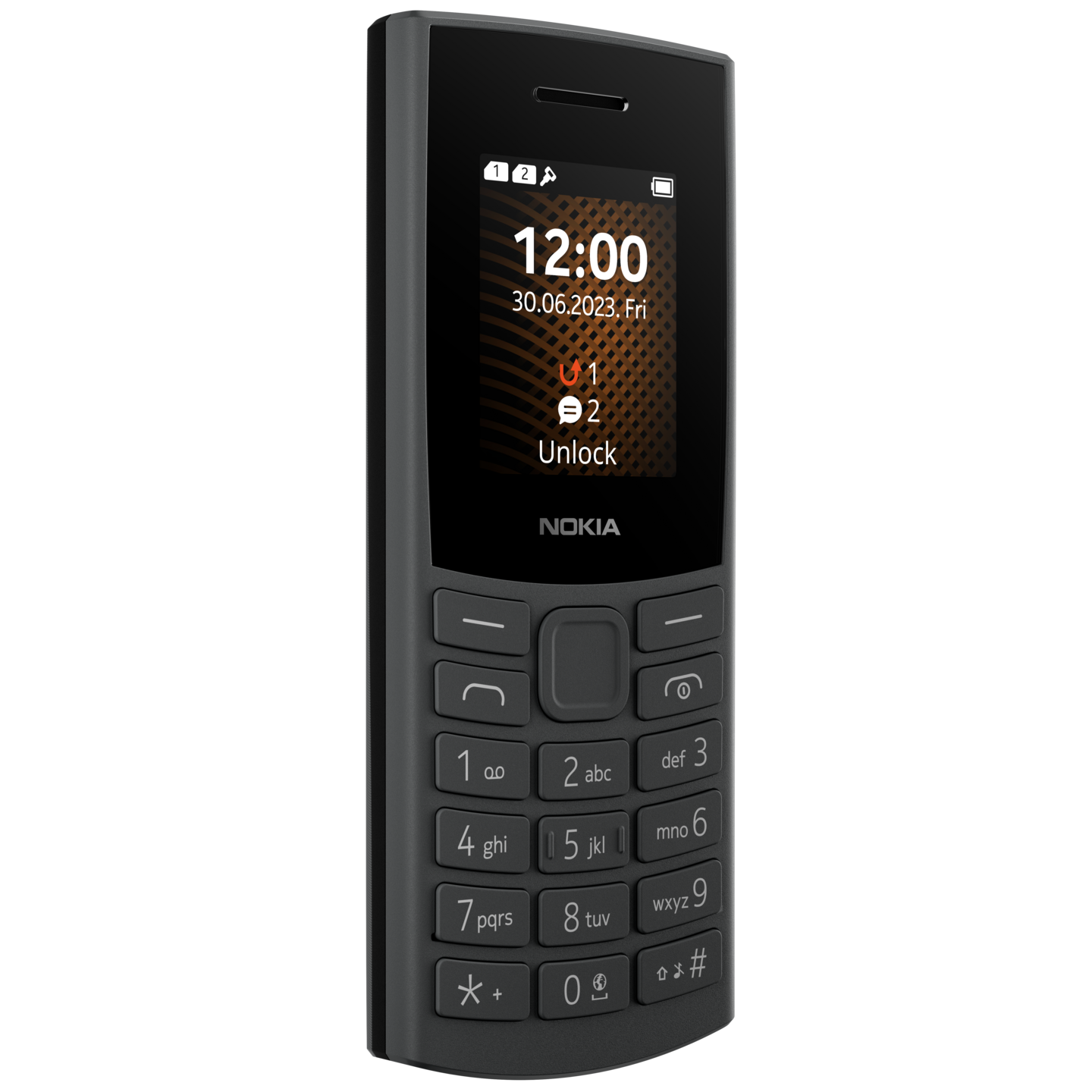 Nokia 105 4G DS (2023) -puhelin, musta